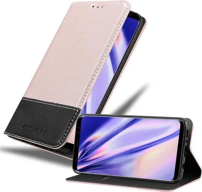 Produktbild von Cadorabo Hülle für Samsung Galaxy S8 PLUS Schutzhülle in Rosa SHandyhülle Book Case Etui Kunstleder