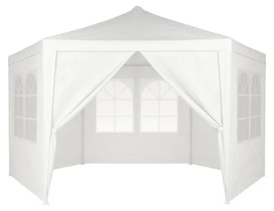 Obrázok produktu pre Záhradný obchodný pavilón 2x2x2 m s oknami, biely, MultiGarden