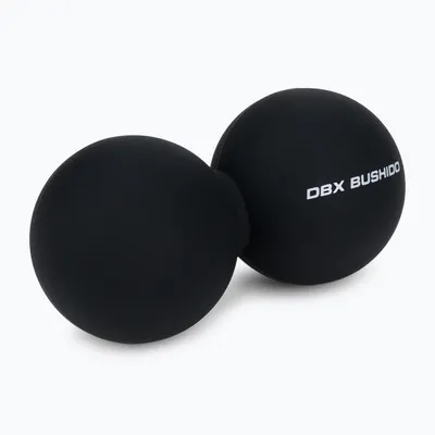 Image de Balle de massage Bushido Lacrosse Mobility, double, noire