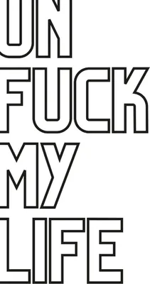 Produktbild von UnFuck My Life – Tagesplaner – Nichts