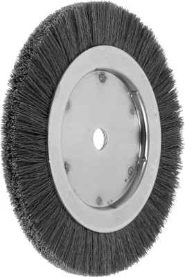 Produktbild von Lessmann Einreihige Rundbürste mikroabrasiv 0,6 mm, SiC 120, Bürsten-⌀xBürstenbreite: 250X16 mm