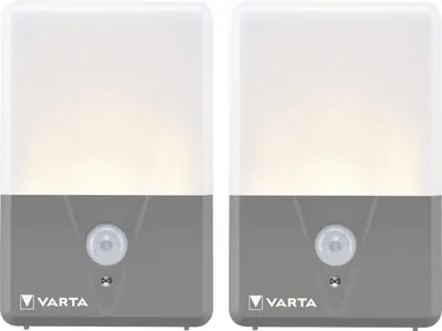 Two identical motion sensor outdoor lights are shown side-by-side against a white background.