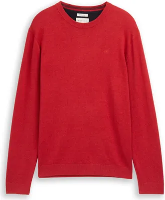 Produktbild von Basic Strickpullover aus Baumwolle
