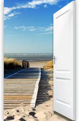 Produktbild von Tür-Tapete Stranddüne 86x200