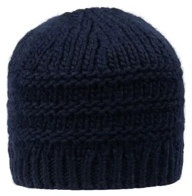 Giesswein Beanie Strickmütze Kulmkogel Made in Austria in blau