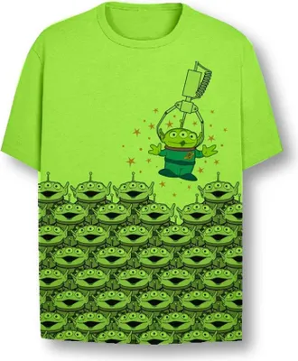 Produktbild von Toy Story - Green aliens Boys T-shirt - 13/14 yrs