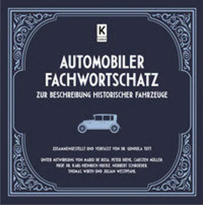 Zdjęcie produktu dla Automobiler Fachwortschatz zur Beschreibung historischer Fahrzeuge