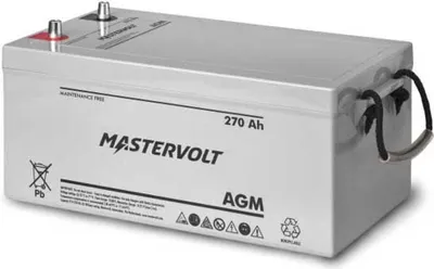 Produktbild von Mastervolt Agm-batterie 70ah 12v Silber  Silber One Size