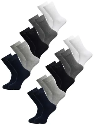 Immagine prodotto di Calzini da uomo Tazzio, confezione da 10 A908 (colori assortiti, taglia 35-38)