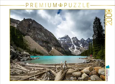 Produktbild von CALVENDO Puzzle Moraine Lake 2000 Teile Puzzle quer | 2000 Teile Lege-Größe 90x67cm Foto-Puzzle für glückliche Stunden