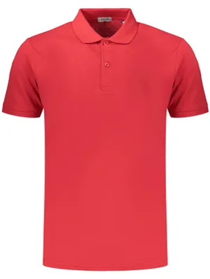 Zdjęcie produktu dla COVERI MOVING Herren-Poloshirt mit kurzen Ärmeln, Rot