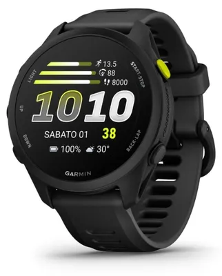 Image de Garmin Forerunner 70 Smartwatch GPS, Écran AMOLED 1,2", 43mm, Noir