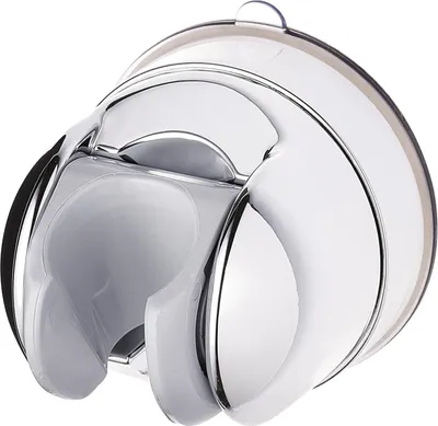 Produktbild von Ridder Brausekopfhalter VacuumCap Ela, variabel ca. 65 x 65 x 70 mm silber 12107100