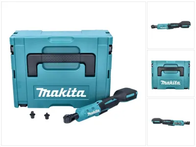 Image de Makita DWR 180 ZJ Visseuse à cliquet sans fil 18 V 47,5 Nm 1/4'' 3/8'' + Makpac - sans batterie, sans chargeur
