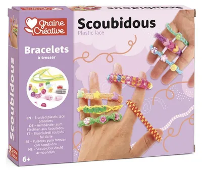 Image de Graine Creative Kit de scoubidous - Bracelets a tresser