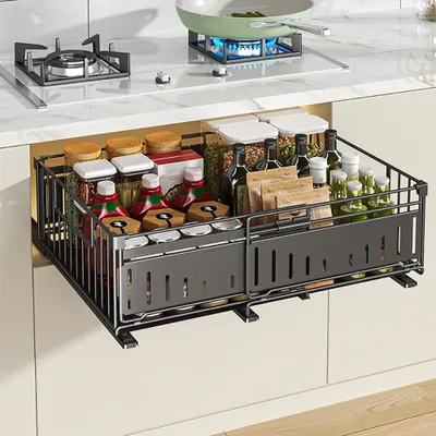 Produktbild von Ausziehbarer Küchen Organizer mit 1 Schublade