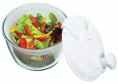 Produktbild von Kitchencraft Mini-salatschleuder 19 Cm Durchsichtig  Durchsichtig One Size