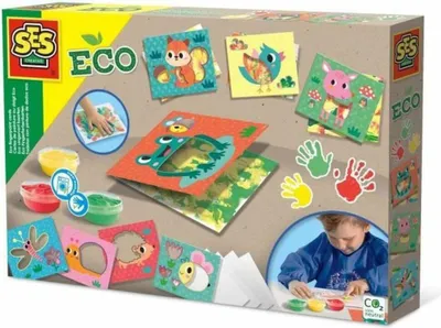 Obrázok produktu pre Maľovanie prstom Eco paint + šablóny
