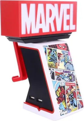 Produktbild von Klemmhalterung für Marvel-Figuren, 20 cm Kabelabspannständer