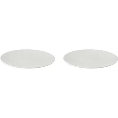 Produktbild von Palmer White Delight, Teller flach, Ø 25 cm, 2 Stück, weiß Porzellan
