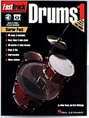 Immagine prodotto di Fasttrack Drum Method Starter Pack Book/Online Media
