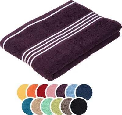 Produktbild von liebling Duschtuch Baumwolle, Serie Santos, 500 gr. / m², 70 x 140 cm, , 60 Grad, saugstark, schnelltrocknend, Farbe: beere