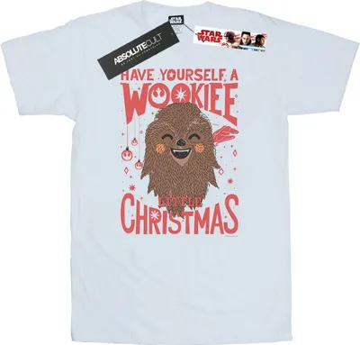 Produktbild von Star Wars - "Wookiee Little" T-Shirt für Herren BI46436 (M) (Weiß)