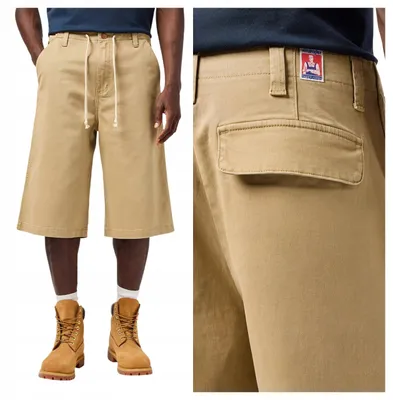 Produktbild von Wrangler | Casey Jones Herren-Shorts Beige Bequeme Normale Passform W34