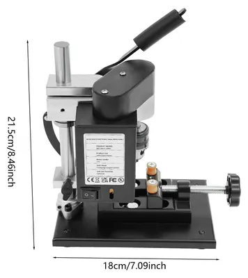 Produktbild von Bohrmaschine - Mini-Säulenbohrmaschine - 250 W - 220 V - 7 Geschwindigkeiten - 8000 U/min - Bohrfutter 0,6–6 mm - Kobaltlegierungsbohrer