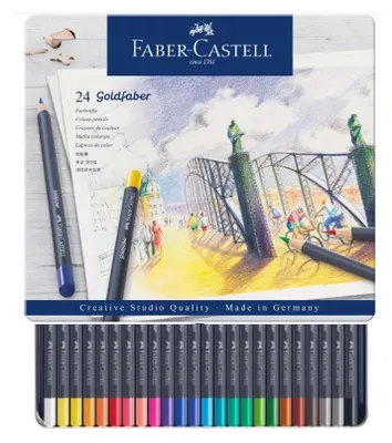 Productafbeelding van Farbstift 24ST Goldfaber sortiert