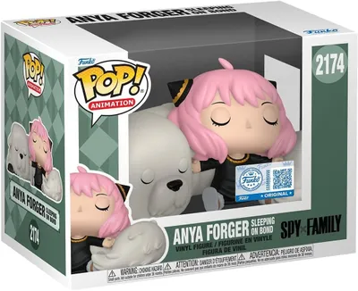 Produktbild von Funko Pop! Premium: Spy X Family - Anya Forger Sleeping On Bond Exclusive #2174