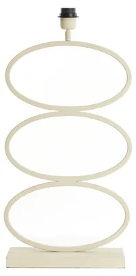 Produktbild von Light & Living - Lampenfüß Stelius - Creme - 33x17x59cm