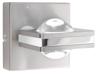 Zdjęcie produktu dla Paul Neuhaus 9115-55 Paul Neuhaus Q-FISHEYE Smart Home Wandleuchte silber 6 W