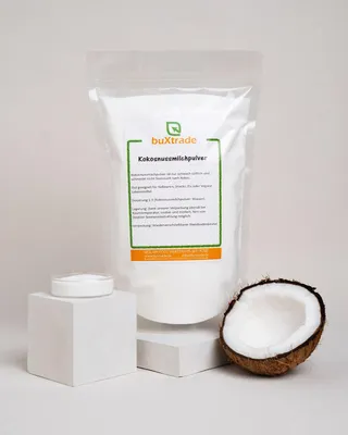 Produktbild von 500 g Kokosnussmilchpulver | Vegan | Gluten & Laktosefrei | Buxtrade | Kokos