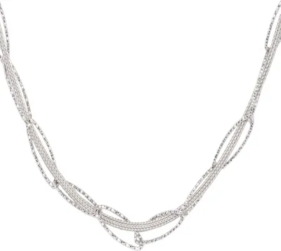 Produktbild von Damen Armband Armkette echt Silber 925  rhodiniert in 19 cm und 21 cm 21 cm