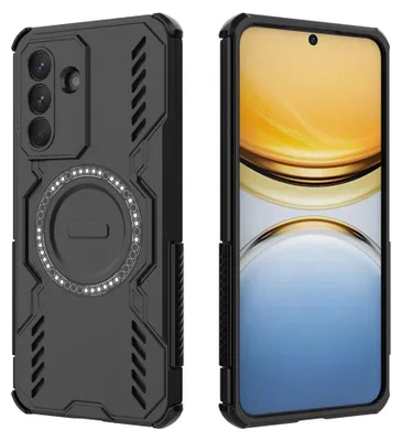 Produktbild von Handyhülle für Galaxy A57 5G, Techsuit ArmorMag Case, Schwarz
