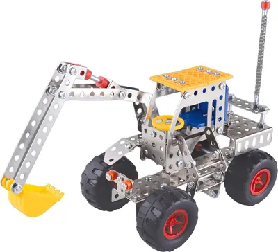 Produktbild von Metallisches Bausatz für einen Bagger