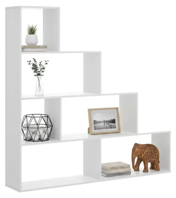 Produktbild von Bücherregal Orsaro, 145 x 29 x 145 cm, Weiß