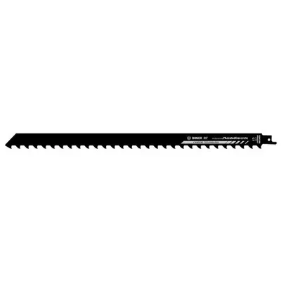 Zdjęcie produktu dla Bosch 2 608 650 975, Brzeszczot do piły, Cegła, Cementowy, Beton, Plastiku wzmocnionego włóknem szklanym, Z węglika wolframu (TC), Czarny, 1,27 cm, 35 cm