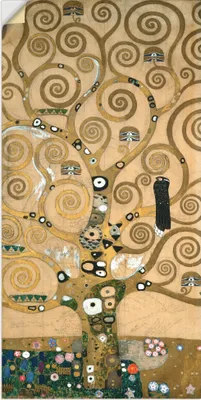 Produktbild von ARTland Wandbild, selbstklebend Lebensbaum. Detail, Werkvorlage Größe: 75x150 cm