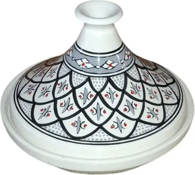 Produktbild von Tajine-Servierpfanne, Einzelanfertigung, Bakir, Grau - Durchmesser 22 cm
