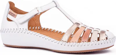 Produktbild von Pikolinos Damen Sandalen T-Steg Leder P. Vallarta 655_0843C2, Größe:38 EU, Farbe:Weiß