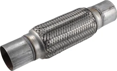 Produktbild von 60x295mm Universaler Kfz-Auspuff-Flexschlauch Silberfarben