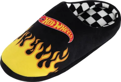 Image de Hot Wheels - Logo Pantoufles pour hommes NS9477 (45 EU - 47 EU) (Noir/Jaune)