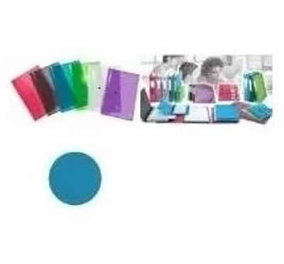 Image de ELBA Pochette à documents HAWAI, DIN A4, PP, couleurs assorties en plastique solide avec structure de surface moderne - 1 pièces (400031405)