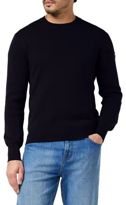 Obrázek produktu pro Pánský svetr Schott NYC, model Plkern1, barva tmavě modrá, velikost XL