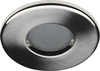 Produktbild von C-Light GU10 IP44 Feuchtraum Einbaustrahler Spot Rund 230V alu gebürstet