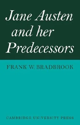 Produktbild von Jane Austen and Her Predecessors