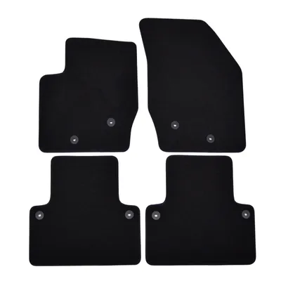 Obrázok produktu pre J&J Automotive | PREMIUM BLACK autokoberce velúrové pre Volvo XC90 2002-2014 4ks