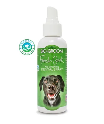 Produktbild von BIOGROOM Fresh Bark - Hunde-Zahnspray (geruchlos) - 118 ml